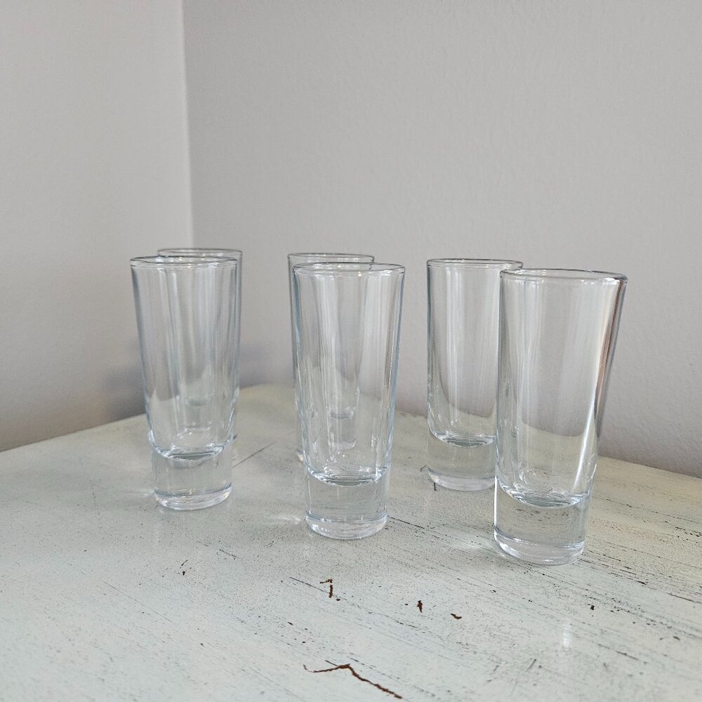 Crisa Tall Shooter Shot Glasses, Set of 6